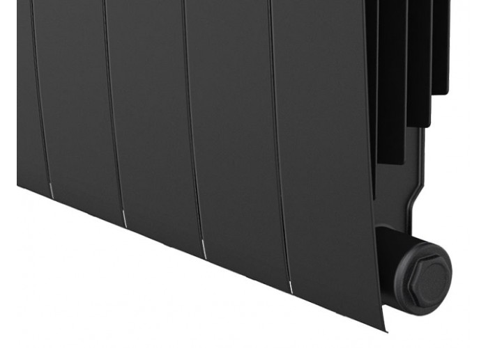 Биметаллический секционный радиатор Royal Thermo Biliner Noir Sable 500 / 1 секция