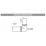 Угольник VALTEC 1/2 внутренняя резьба, 90 градусов, никелированная латунь