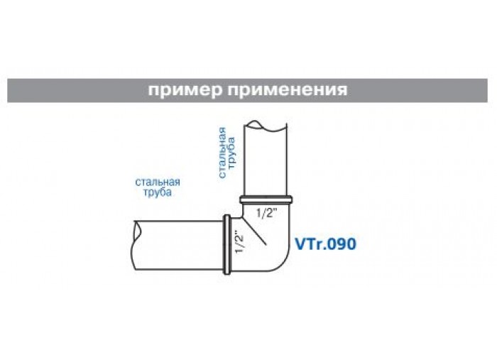 Угольник VALTEC 1/2 внутренняя резьба, 90 градусов, никелированная латунь