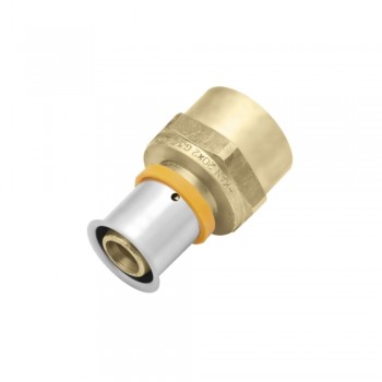 Соеденитель KAN-therm с пресс-кольцом с внутренней резьбой 20x3/4