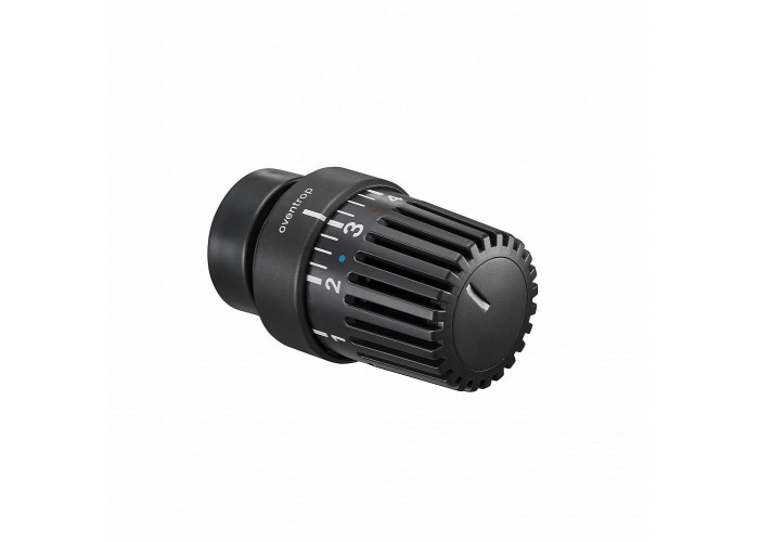 Термостат Oventrop Uni LH, M30x1,5, с нулевой отметкой, антрацит RAL 7016, с декоративным кольцом