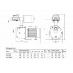 Насосная станция UNIPUMP АКВАРОБОТ JS 60 (г/а 2л)