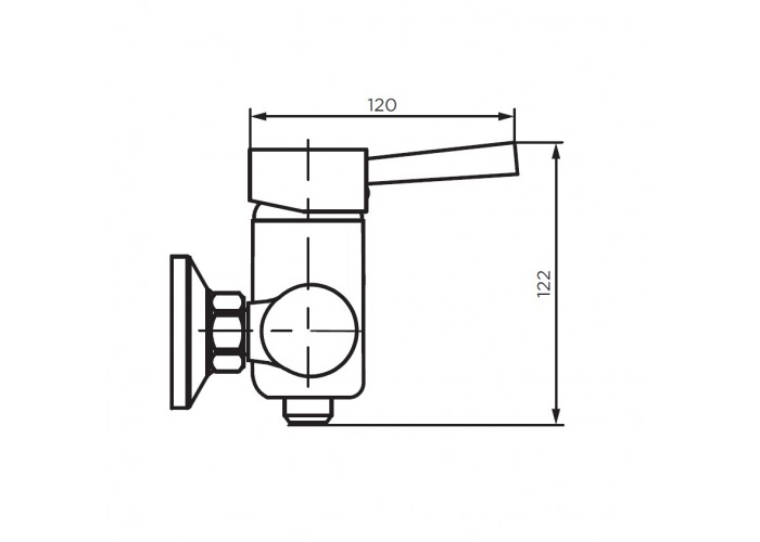 Смеситель для душа Dorff Logic SS D3020000SS