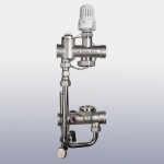 Насосно-смесительный узел VALTEC для теплого пола VALMIX, без насоса, монт. длина насоса 130 мм