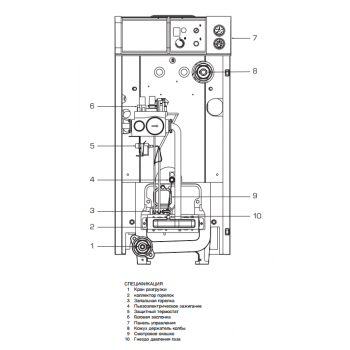 Напольный газовый котёл (атмосферный) Baxi SLIM EF 1.49