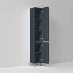 Шкаф-колонна AM.PM Gem S M91CSR0306GM, напольный, правый, 30 см, графит матовый