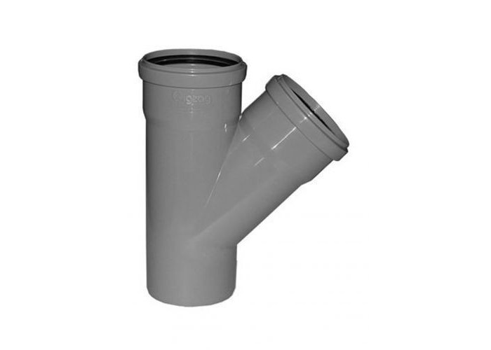 Тройник D40x40x87 град.