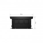 Внутрипольный конвектор с естественной конвекцией Royal Thermo 110/200/1800-DG-U-NA