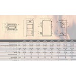 Твердотопливный напольный котел отопления, атмосферный Burnit WBS-N AC 70