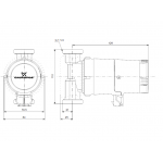 Циркуляционный насос Grundfos UP 20-14 BX PM