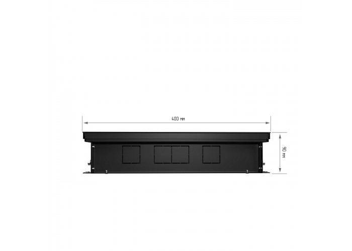 Внутрипольный конвектор с естественной конвекцией Royal Thermo 90/400/2600-DG-U-NA