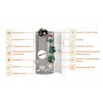 Электрический котёл отопления одноконтурный настенный Бастион Teplodom i-TRM SILVER StS - 6