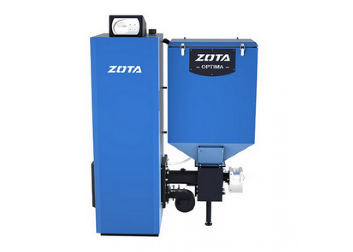 Твердотопливный напольный котел отопления ZOTA OPTIMA 15