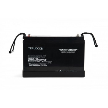 Аккумуляторная батарея Бастион TEPLOCOM 100Ач