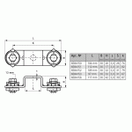 Седельный соединитель Walraven BIS RapidRail WM0 - 27 х 18 мм