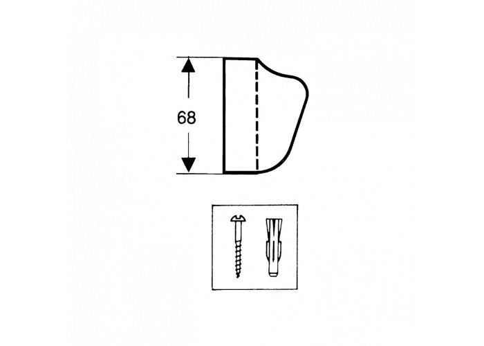 Держатель для душевой лейки Hansgrohe 28321000