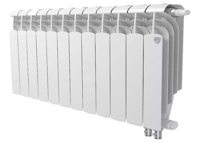 Биметаллический секционный радиатор отопления Royal Thermo Vittoria Super 500 / VDR / 12 секций