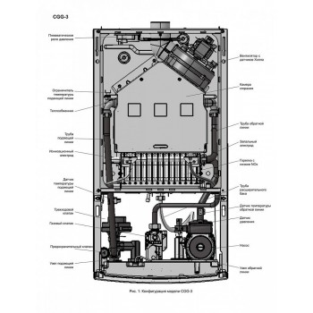 Настенный газовый двухконтурный котел отопления Wolf CGG-3K-24