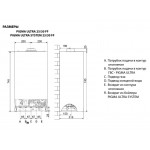 Настенный газовый двухконтурный котел отопления Chaffoteaux PIGMA ULTRA 30 FF