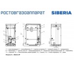 Напольный газовый котел Siberia АОГВ 29