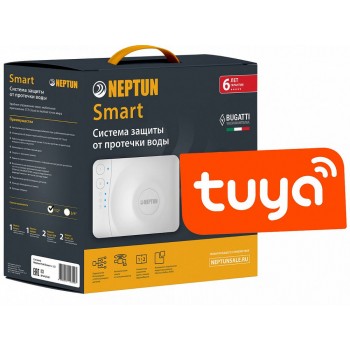 Комплект защиты от протечек воды Neptun Neptun Profi Smart+ 1/2 Tuya Комплект защиты от протечек воды Neptun Neptun Profi Smart+ 1/2 Tuya