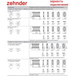 Стальной трубчатый радиатор Zehnder 3035