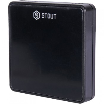 Датчик комнатной температуры Stout C-8r беспроводной, черный (STE-0101-008011) Датчик комнатной температуры Stout C-8r беспроводной, черный (STE-0101-008011)
