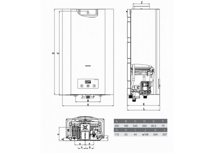 Газовая колонка Electrolux GWH 11 PRO Inverter