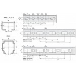 Профиль монтажный Walraven BIS RapidRail WM35 - 38 х 40 х 2,00, L=2000 мм (хлыст)