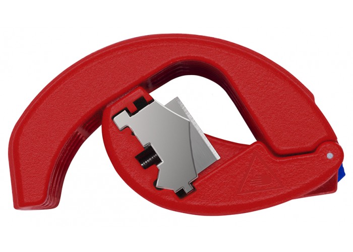 труборез KNIPEX для пластиковых труб и уплотнительных втулок, 20-50 мм / толщина max 2.4 мм, BK