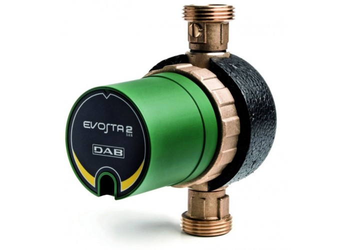 Циркуляционный насос DAB EVOSTA 2 SAN VORTEX 11/139 V (с обр. клапаном и шаровым краном)