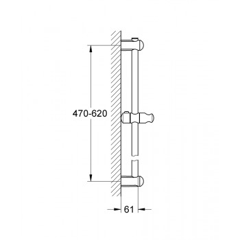 Душевая штанга Grohe Euphoria 27499000