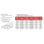 Труба полипропиленовая Valfex PP-R белая армированная ALUMINIUM SDR 6 PN25, 40х6,7