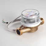 Водосчетчик VALTEC универсальный СВЭУ, беспроводной LoRa, до +90С, 1,5м3, 1/2, 110 мм, без сгонов