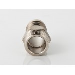 Штуцер для шланга VALTEC 1/2 х 10 мм VTr,650,N,0410 наружная резьба, никелированная латунь
