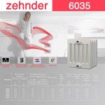 Стальной трубчатый радиатор Zehnder 6035
