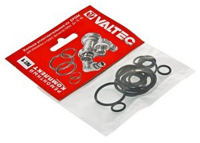Набор уплотнительных колец VALTEC из EPDM, для обжимных и пресс-фитингов VALTEC, Дн 16-40 (ремонтный комплект)