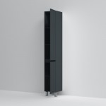 Шкаф-колонна AM.PM Gem S M91CSR0306GM, напольный, правый, 30 см, графит матовый