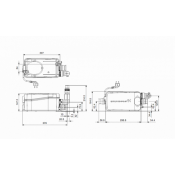 Канализационная установка Grundfos Sololift2 D-2 Канализационная установка Grundfos Sololift2 D-2