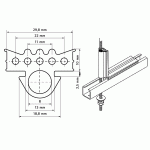 Резиновый профиль Walraven BIS RapidRail, 30 м