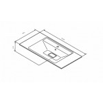 Раковина мебельная AM.PM Inspire 2.0 M50AWPX1001WG