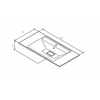 Раковина мебельная AM.PM Inspire 2.0 M50AWPX1001WG Раковина мебельная AM.PM Inspire 2.0 M50AWPX1001WG