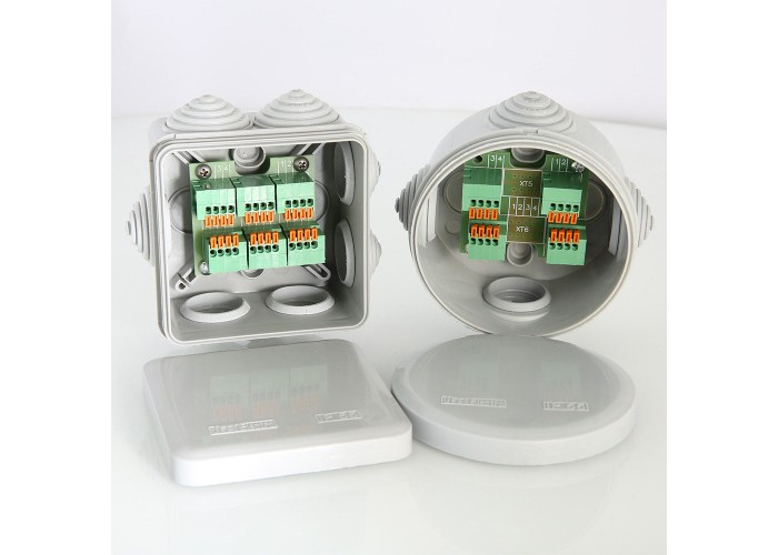 Разветвитель VALTEC 6-ти канальный (M-bus,RS-485, IP55, квадратный корпус)