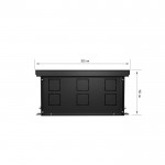 Внутрипольный конвектор с естественной конвекцией Royal Thermo 150/300/1600-DG-U-DB
