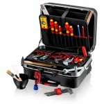 Набор инструментов KNIPEX BIG Basic Move Plumbing чемодан инструментальный для сантехники, 31 пр.