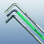 Г-образный ключ WERA 950/7 PKL Hex-Plus 1 хром, с шаром, 7 пр., 1.5/2/2.5/3/4/5/6 мм
