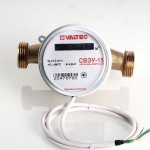 Водосчетчик VALTEC универсальный СВЭУ, беспроводной LoRa, до +90С, 1,5м3, 1/2, 110 мм, без сгонов