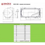 Комбинированный бойлер Drazice OKCV 200 правая версия