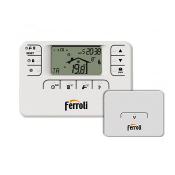 Пульт управления работой котла Ferroli CRM ROMEO W RF