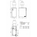 Напольный газовый котел отопления Sime RX 37 E